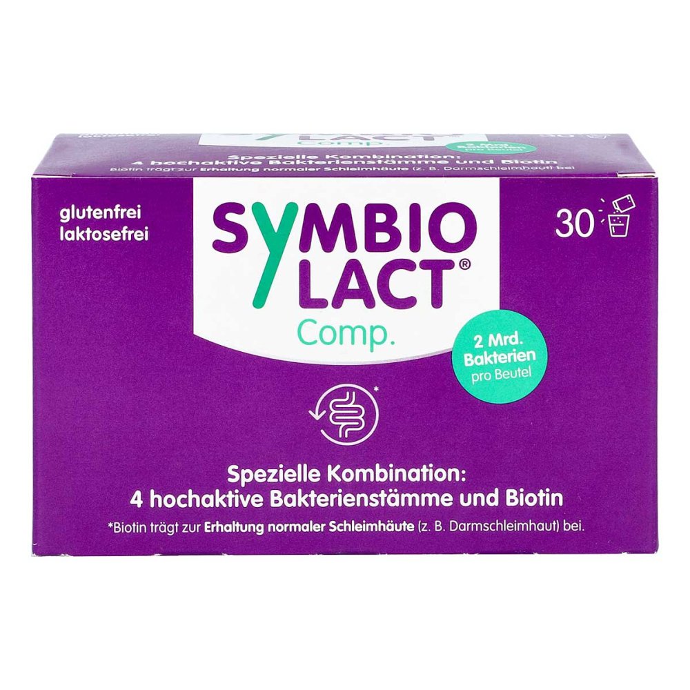 SymbioLact Comp. Sachets 30 pcs | Probiotic Gut Flora & Intestinal Mucosa Support | PZN 07493425