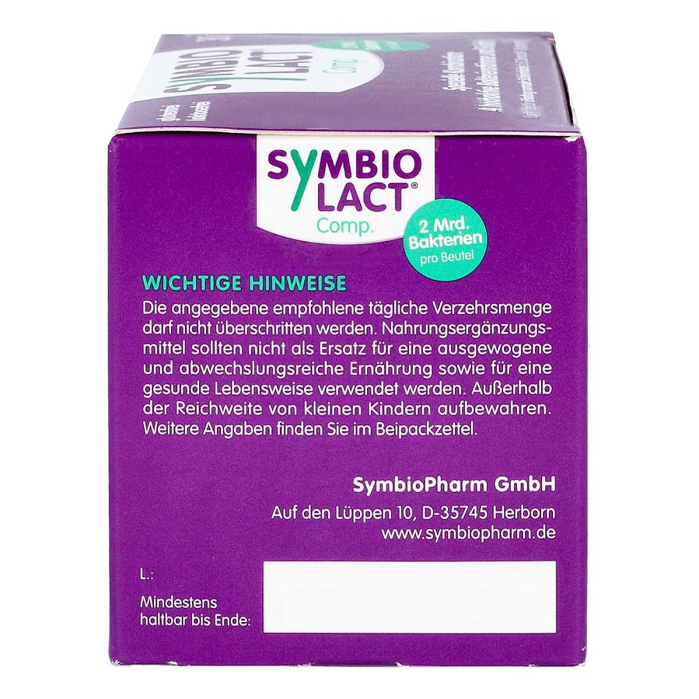 SymbioLact Comp. Sachets 30 pcs | Probiotic Gut Flora & Intestinal Mucosa Support | PZN 07493425
