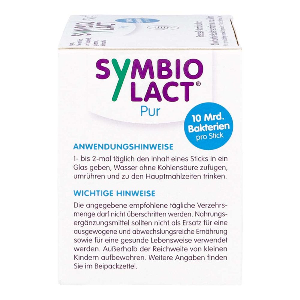 Symbiolact pur food supplement powder 30 pcs PZN 01676248