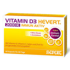  Hevert 维生素 D3 2000 IU 提高免疫力胶囊 60 粒 PZN 19411467