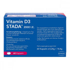 Vitamin D3 STADA 2000 IU Capsules – Daily Immune, Bone & Muscle Support 60 pieces PZN 17579286