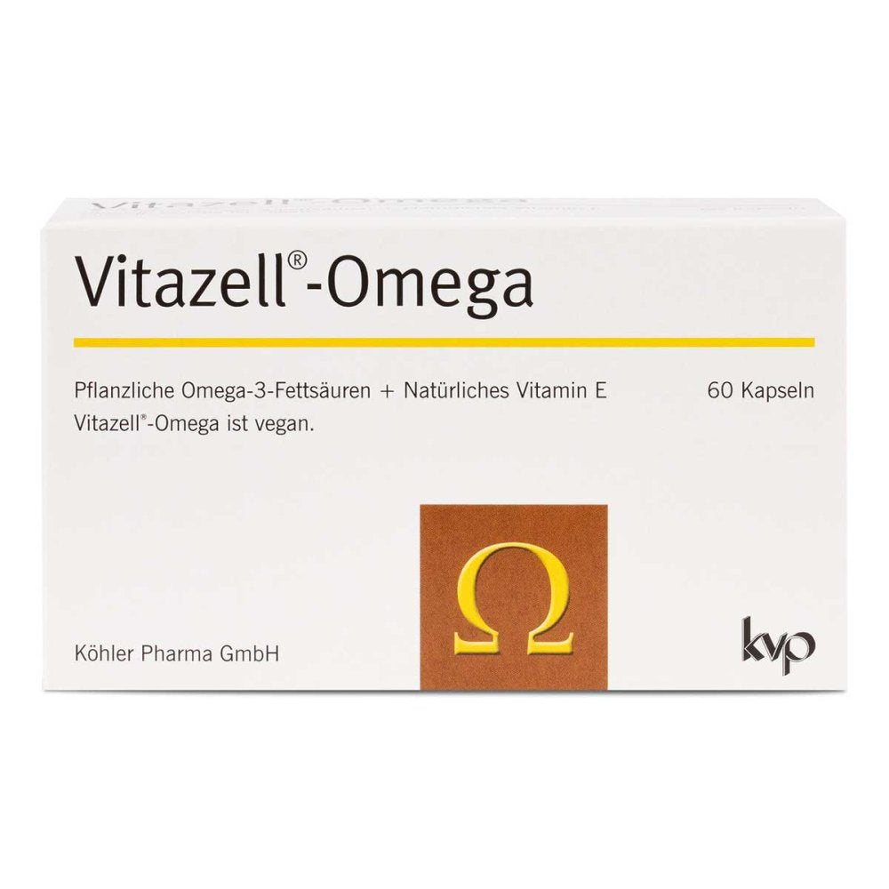 Vitazell Omega 胶囊，60 粒 PZN 11335376