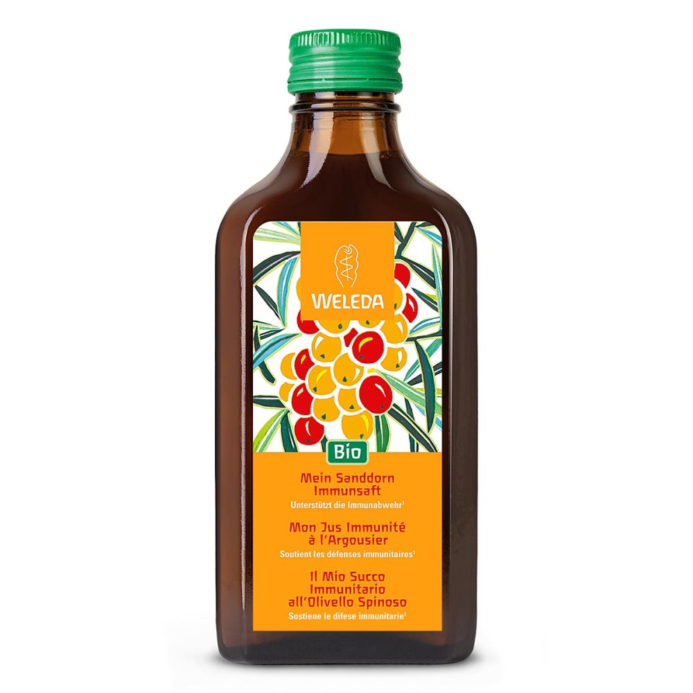Weleda My Sea Buckthorn Immune Juice, 200 ml PZN 19118046
