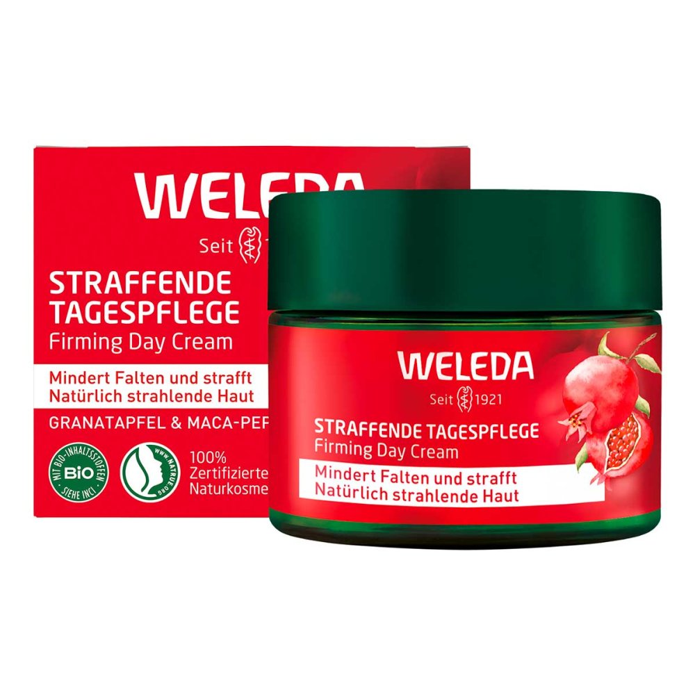 Weleda Firming Day Cream Pomegranate & Maca Peptides 40 ml, PZN 18075056